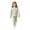 A-Green, variant on NIEWTR 0-6 Months Baby Clothes Toddler Long Sleeve T-Shirt & Stretchy Full Length Pants Set Breathable Pajamas Newborn Clothes Soft Loungewear(A-Green,6-12 Months)