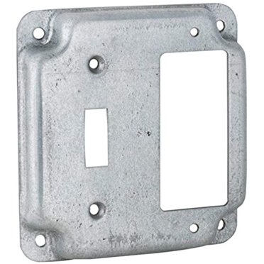 RACO Hubbell 907C Square Electrical Cover – Box Of 10 (Free Shipping)
