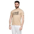 thumbnail image 3 of Cavalli Class Sand Spray Print Signature Fashion T-Shirt -M for mens, 3 of 5
