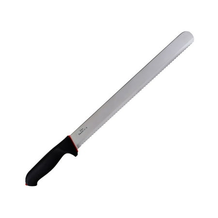 Fat Daddio's Stainless Steel Serrated Kitchen Cake and Bread Knife, 14 (Best Knife For Trimming Fat)