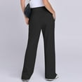 thumbnail image 5 of Women's Pants, High Waist Baggy Wide Leg Yoga Sweatpants, Lightweight Comfy Casual Daily Bottoms With Pockets, 5 of 6