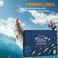 thumbnail image 5 of Advent Calendar  Fishing Lure for Man Adult Teen - 24 Days Christmas Countdown Fish Tackle Set - Xmas Surprise Fish Bait Gift for Father Grandpa Brother Boyfriend, 5 of 5