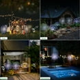 thumbnail image 3 of NITIDSKY 360 LED Outdoor Solar Christmas Lights Solar Firework Lights with 8 Modes Outdoor Waterproof Garden Lawn Walkway Yard Decoration, White, 3 of 7