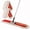 Red, variant on 36" Commercial Dust Mops for Floor Cleaning Heavy Duty Floor Duster Mop with Long Handle Hotel Gym Household Cleaning Supplies for Hardwood, Tiles, Marble Floors (Grey)