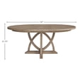 thumbnail image 6 of I Home Furnishings Wilmington Round Table W/ 18" Leaf, 6 of 10