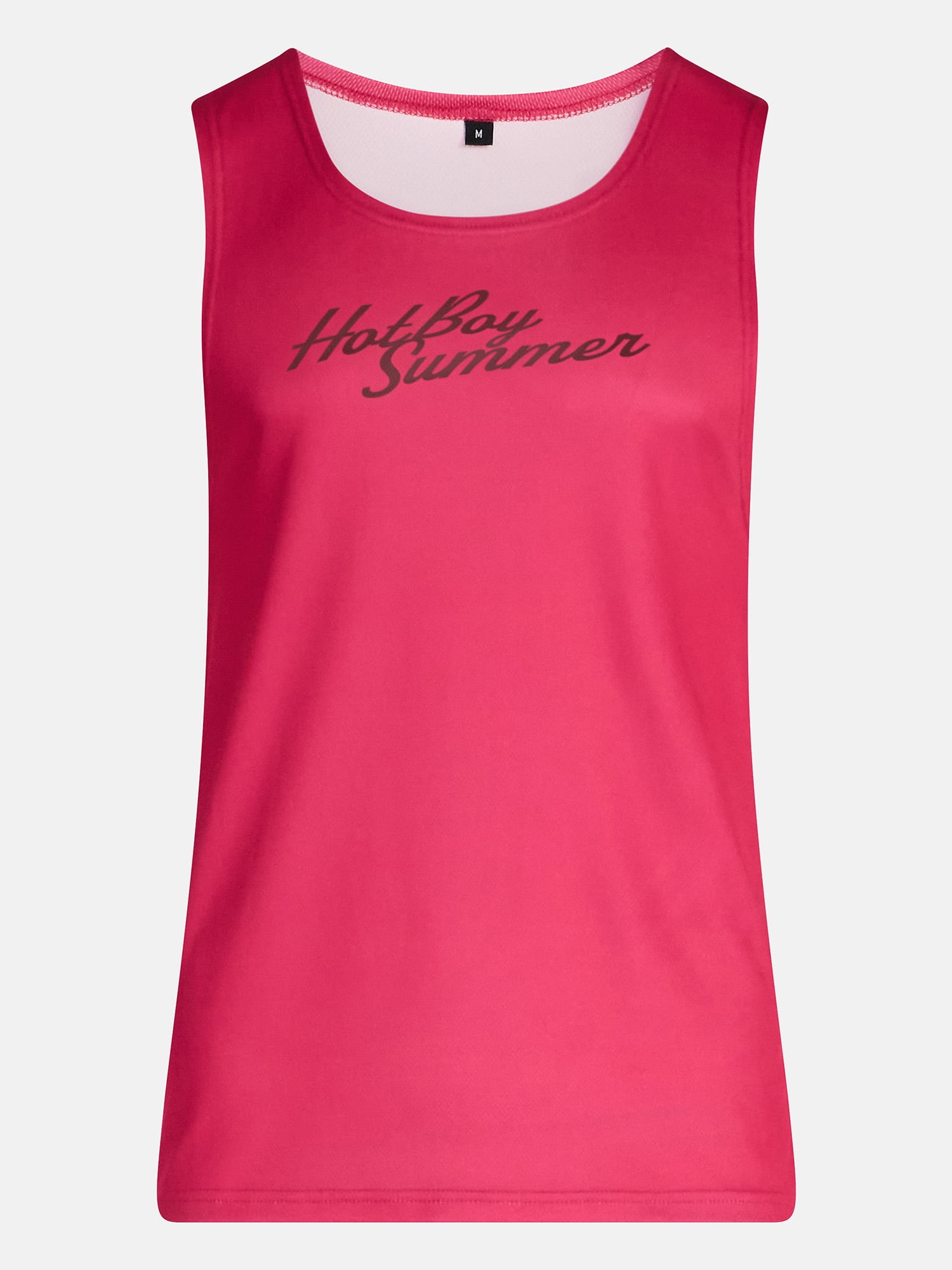 Hot Boy Summer by Megan Thee Stallion Men’s Racerback Mesh Tank Top, Sizes S-3XL