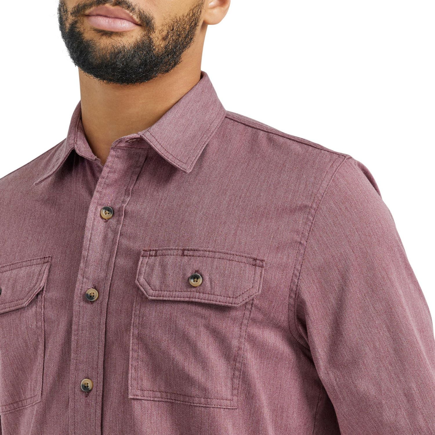 Chemise Twill à Manches Longues Wrangler