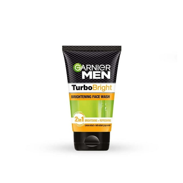 Limpiador Facial Garnier Men TurboBright 100g Iluminador