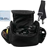 Sansa C100 Series - Vivitar Coco Series Large Digital Camcorder Video Padded Carrying Bag Case Large For Canon VIXIA XC10 EOS C100