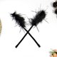 thumbnail image 3 of Sujetador moldeador de cintura para mujer con diseño de espiga de plumas y banda para el pecho y la cintura., 3 of 8