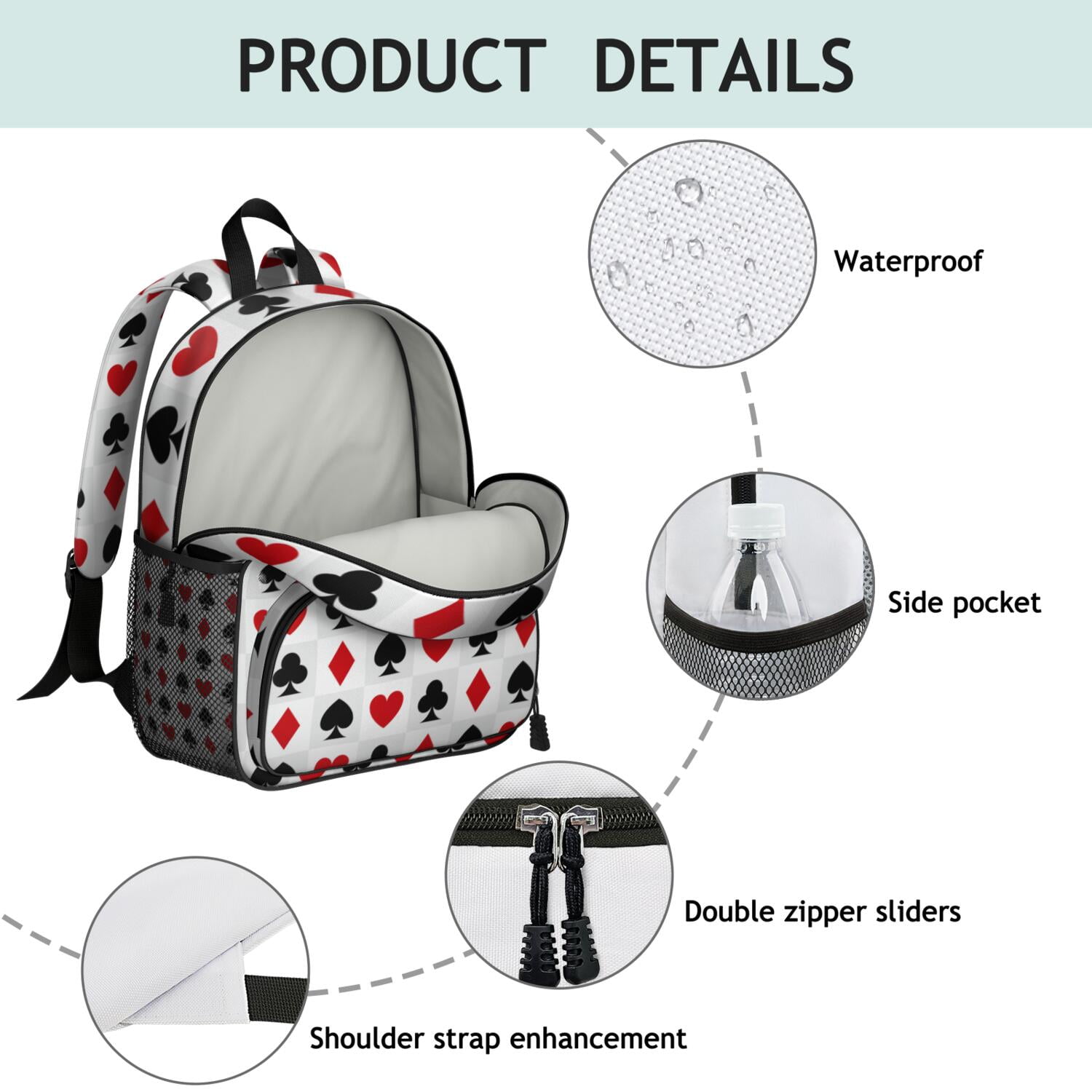 Waterproof Backpack with Side Pockets - Durable, Breathable for Baseball, Basketball, and Soccer Players