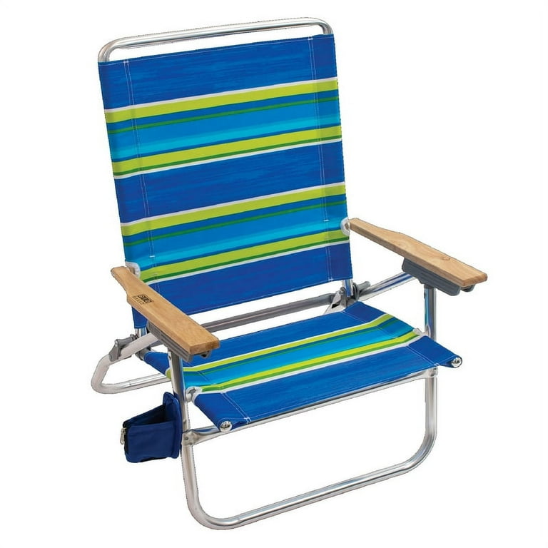 Rio Brands 15 in. Easy Indoor Outdoor Beach Chair Pack of 4 Walmart