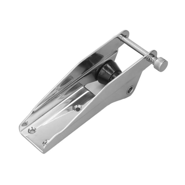 Rouleau d'ancrage marin 230 mm, goupille à ressort en acier inoxydable 304, guide-câble en nylon noir pour bateaux et yachts