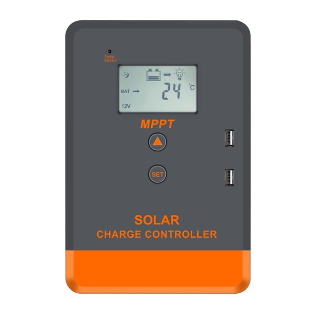 Controlador solar MPPT de voltaje automático de 12 voltios / 24 voltios Regulador de panel so MABOTO Controlador