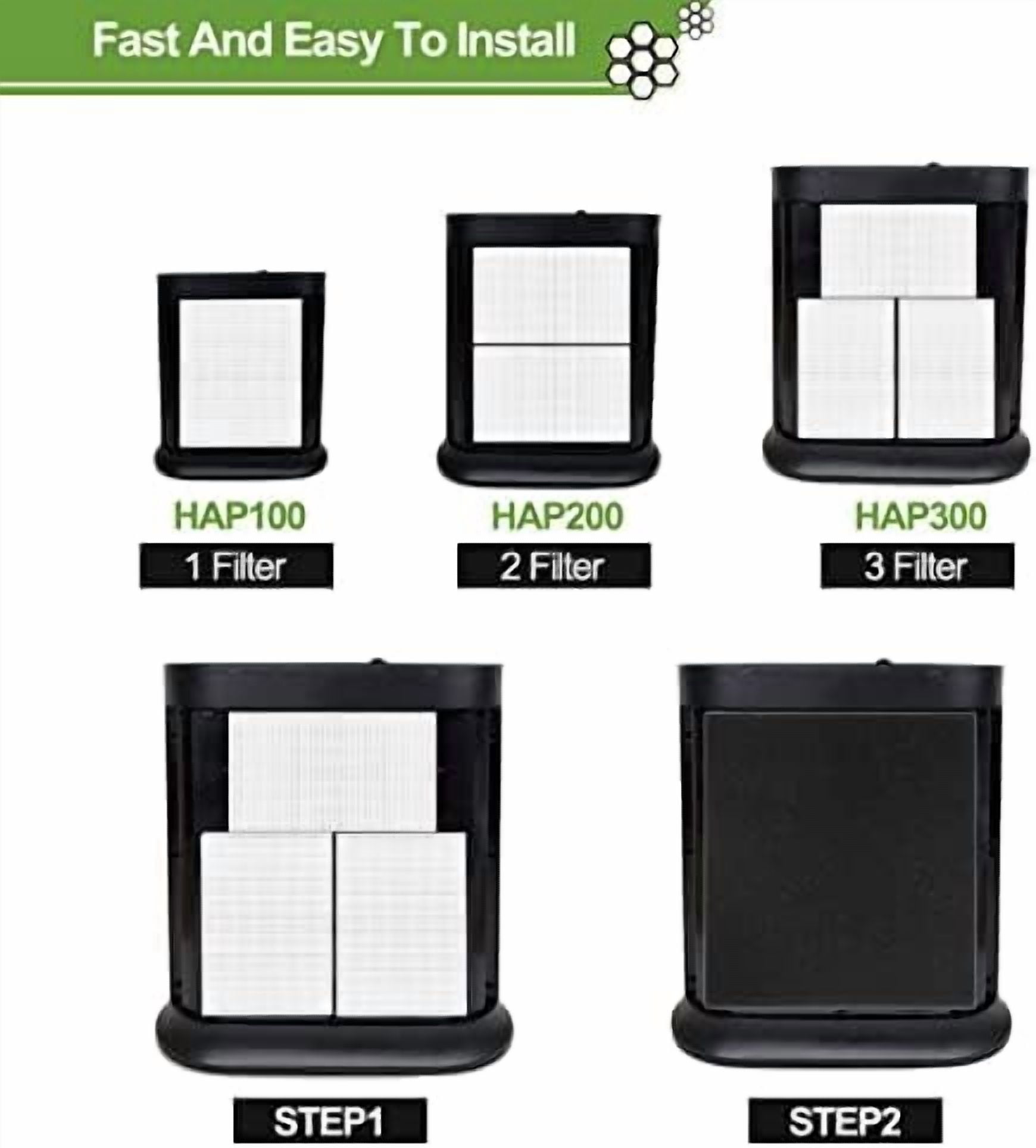 9 Pack Hpa300 HEPA Replacement Filter R for Honeywell HPA300 HPA200 HPA100 HPA090 Series Air Purifier, Compared to HRF-R3 HRF-R2 HRF-R1