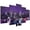 Purple, variant on GiLiling Art New York Brooklyn Bridge Canvas Wall Art Night View 5 Panels Modern Landscape Artwork Canvas Prints Abstract Pictures to Photo Canvas Wall Decor for Home & Office Decorations