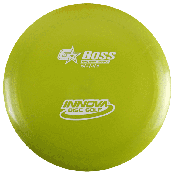 Innova GStar Boss 165-169g Distance Driver Golf Disc [Colors may vary] - 165-169g