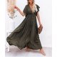 thumbnail image 1 of Sexy Bikini Cover-ups Túnica blanca larga Vestido de playa de verano informal Ropa de mujer elegante Ropa de playa Traje de baño Cubrirse Q12, 1 of 2