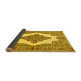 thumbnail image 2 of Ahgly Company Indoor Rectangle Medallion Yellow Traditional Area Rugs, 2' x 5', 2 of 4