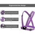 thumbnail image 4 of Chaleco reflectante para correr, paquete de 2, chaleco de seguridad ajustable de alta visibilidad para ciclismo nocturno, senderismo, jogging, paseos con perros, verde y rosa, 4 of 5