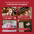 thumbnail image 4 of Red Bird Cinnamon Mints Individually Wrapped Candy, Allergen-Free, 52 oz Tub, 4 of 8