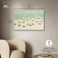 thumbnail image 5 of Relaxed Beach Vacay Canvas Glam Beach Wall Art by Art Remedy, White Frame, 36" x 24", 5 of 7