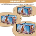 thumbnail image 5 of ZIATUBLES Horse Print Toaster Oven Cover Appliance Dust-proof Cover For Kitchen Large Appliance Stain Resistant Countertop Toaster Oven Protection Case, 22.5" x 18.5" x 13", 5 of 8