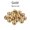 Gold, variant on 200-400pcs/lot CCB Charm Spacer Beads for DIY Jewelry Making Accessories Finding-Gold-5mm x400pcs/lot