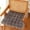 Gray, variant on Polyester Office Chair Seat Cushion 17.7x17.7 Inch Thick Non-Slip Sit Mat for Desk Dining Room Bench