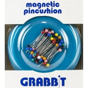 Euro-Notions 1262 Grabbit Magnetic Pincushion with 50 Pins, Teal