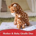 thumbnail image 3 of GUND Solana Giraffe and Baby Plush, Premium Giraffe Stuffed Animals for Ages 1 and Up, Brown, 10‚Äù, 3 of 5