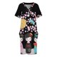thumbnail image 3 of Kokeshi Vestido de manga larga con bolsillo suelto negro muñecas japsas vestidos elegantes, 3 of 6