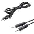 thumbnail image 2 of AOOOWER 3.5mm Stereo Splitter Y Cable 3.5mm Stereo Male Plug to Double 3.5mm Male Plug, 2 of 8