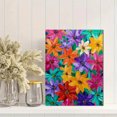 thumbnail image 2 of Vibrant Floral Impressionist Canvas Print, Wall Decor for Living Room Bedroom Dining Room Entryway Office Hotel Cafe, 2 of 8