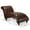 Dark Brown, variant on Holaki 65.35" Tufted Armless Chaise Lounge, Black