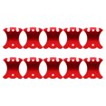 thumbnail image 2 of Hebilla de Aluminio para Cuerdas de Tienda de Campaña 10 Uds Tapón de Cuerda de Camping de Ajuste Ligero para Sacos de Dormir Tiendas de Campaña Mochilas ANGGREK  Otros, 2 of 8