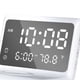 thumbnail image 3 of Reloj despertador digital multifuncional portátil de carga rápida y ajustable Blanco, 3 of 4
