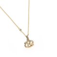 thumbnail image 2 of Collar con dije signo zodiaco Cancer chapa de oro 18k, 2 of 4
