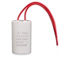 thumbnail image 1 of 25UF CBB60 AC 450V Liten Volym Kondensator Dubbeltråd Tvättmaskin Motor [DB], 1 of 4
