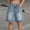 Light Blue, variant on Liyamei Girls High Waist Denim Shorts with Five Pocket Size 7-12,Black