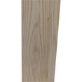 thumbnail image 2 of 3 1/2"W x 8"D x 8"H Traditional Smooth Knee Brace, Douglas Fir, 2 of 4