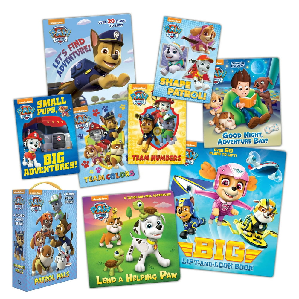 Paw Patrol Board Books Set - Walmart.com - Walmart.com