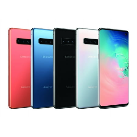 Pre-Owned Samsung GALAXY S10 128GB 512GB SM-G973U1 All Colors - Unlocked Cell Phones (Refurbished: Like New)