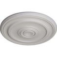 thumbnail image 3 of Ekena Millwork 19 3/4"OD x 1 1/2"P Kepler Traditional Ceiling Medallion (For Canopies up to 4 1/2"), Hand-Painted Ultra Pure White, 3 of 5