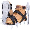 thumbnail image 1 of Ohuhu Metal Lawn Aerator Shoes, Upgraded Aerating Shoe with Durable Aluminum Sole, Free-Installation Spiked Aerating Sandals with Stainless, 1 of 7