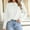 White, variant on Womens T Shirts Trendy Dressy Casual Long Sleeve Tops Crewneck Pleated Knit Solid Loose Blouses Athletic Top Women Our Womens Long Sleeve Plain Casual T Shirts for Women Womens Casual Summer Tops