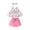 Red, variant on HCYSFG Girls Floral Print Outfit Sets 3 Piece Square Neck Sleeveless Clothing Sets Tiered Ruffle Top Belted Shorts And Bow Headband Matching Sets