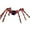 Type C, variant on Happydeer Halloween Giant Light Up Spider Scary Realistic Hairy LED Spider with Bendable Legs for Indoor Outdoor Halloween Yard Home House Decor (S, Type A)