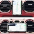 thumbnail image 5 of Smartphone Gravity Holder w/Exact Fit Clip-On Dash Mount For 2016-up Porsche 718 Boxster/Cayman (982) (Won't Occupy Air Vent Opening), 5 of 9