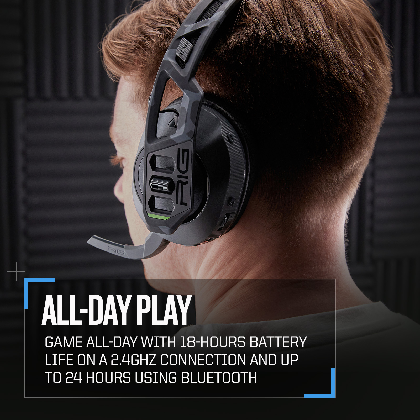 RIG 600 PRO HX Dual Wireless Gaming Headset, Urban Camo photo 7